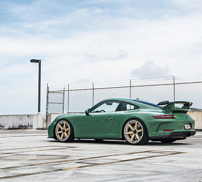 Фото дисков Anrky AN36 на Porsche 911 VII