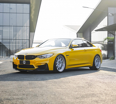 Фото дисков HRE 528 на BMW 4/M4 (F32/F82)
