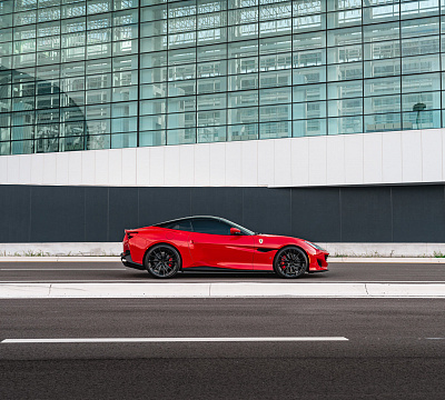 Фото дисков Vossen HF-4T на Ferrari Portofino