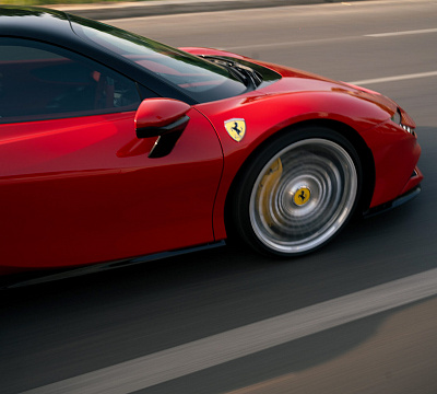 Фото дисков Vossen S21-11T на Ferrari SF90