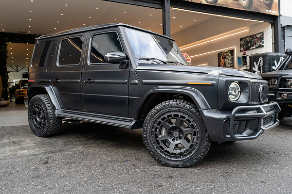 Фото дисков Brixton Forged BX01-M Черный матовый на Mercedes-Benz G-Class III