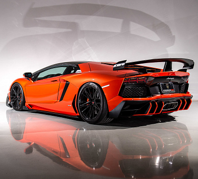 Фото дисков Vossen M-X6 на Lamborghini Aventador