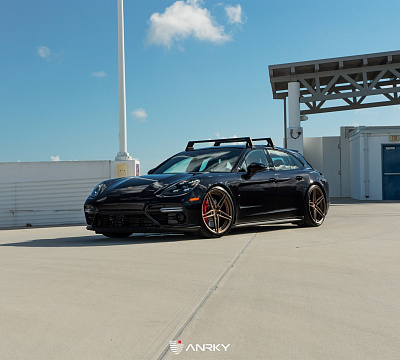 Фото дисков Anrky AN27 на Porsche Panamera III