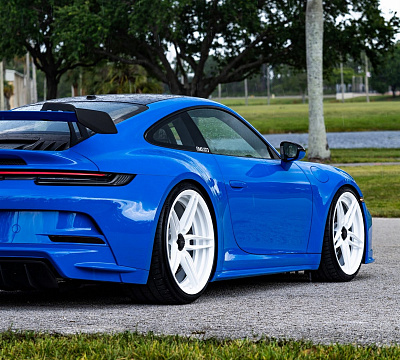 Фото дисков Anrky AN27 на Porsche 911 VIII