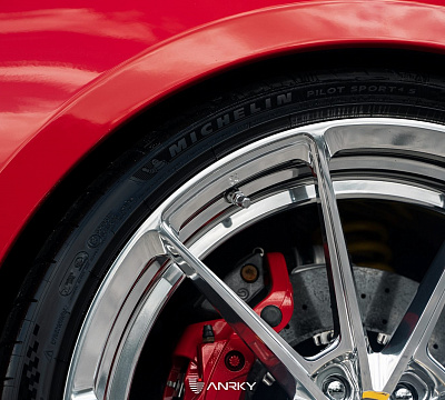 Фото дисков Anrky AN28 на Ferrari 812