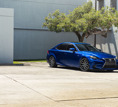 Фото дисков Vossen HF-2 на Lexus IS II