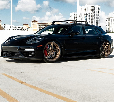 Фото дисков Anrky AN27 на Porsche Panamera III