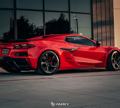 Фото дисков Anrky XR-205 на Chevrolet Corvette C8