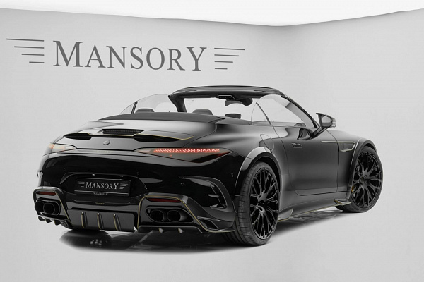 Фото дисков Mansory Y.10 Черный глянец на Mercedes-Benz SL (R232)
