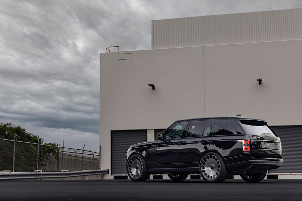 Фото дисков Asanti ARISTOCRAT Глянцевый темный лак на Land Rover Range Rover IV