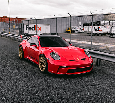 Фото дисков Brixton Forged TR20 на Porsche 911 VIII