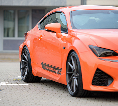 Фото дисков Vossen CVT на Lexus RC