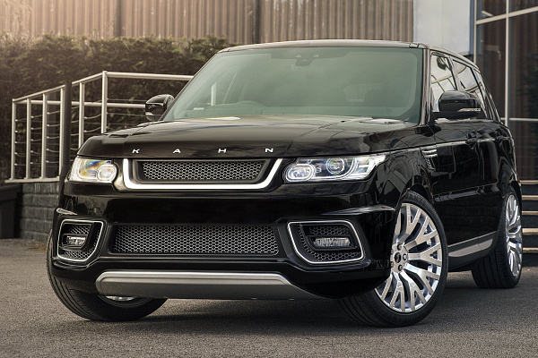 Фото дисков Kahn Kahn RS Серебро на Land Rover Range Rover Sport II