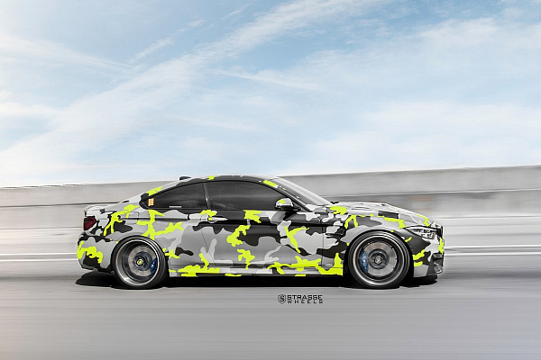 Фото дисков Strasse Wheels SV1 Deep Concave FS Черный матовый на BMW 4/M4 (F32/F82)
