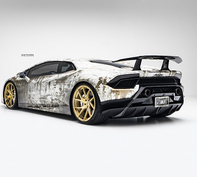 Фото дисков Strasse Wheels SM5RT Deep Concave Monoblock на Lamborghini Huracan