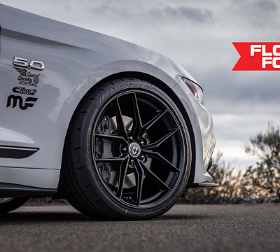 Фото дисков HRE FF21 на Ford Mustang VI