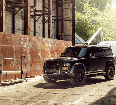 Фото дисков Vossen UV-X на Land Rover Defender II