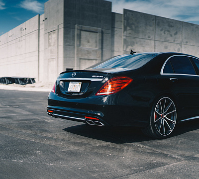 Фото дисков Vossen HF-3 на Mercedes-Benz S-Class (W222, C217)