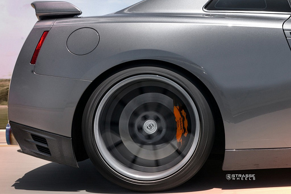 Фото дисков Strasse Wheels R10 Deep Concave Другой цвет на Nissan GT-R