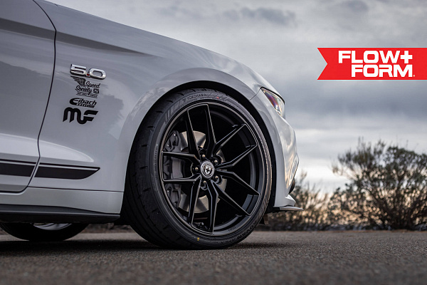 Фото дисков HRE FF21 Черный сатин на Ford Mustang VI