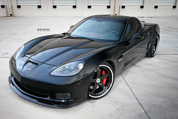 Фото дисков Strasse Wheels S5 Signature Другой цвет на Chevrolet Corvette C6