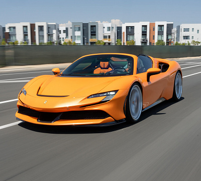 Фото дисков HRE S201H на Ferrari SF90