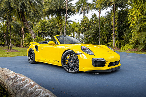 Фото дисков Strasse Wheels SV8 Performance Черный матовый на Porsche 911 VII