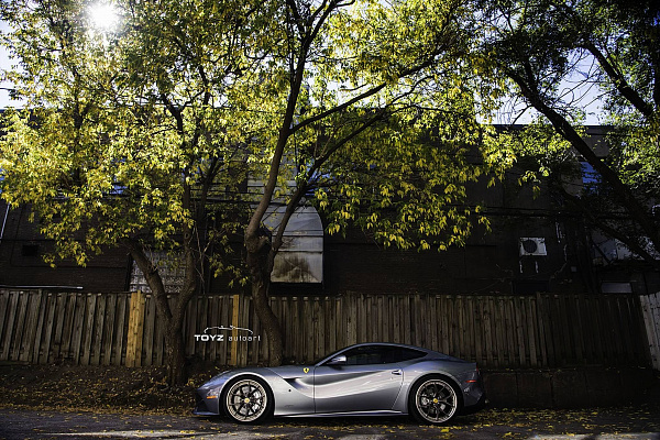 Фото дисков HRE S101 Глянцевый тонированный лак на Ferrari F12