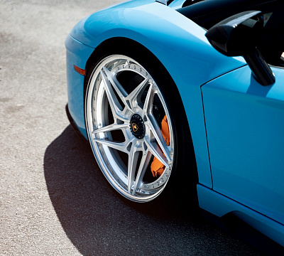 Фото дисков Anrky S3-X3 на Lamborghini Aventador