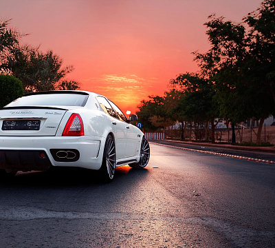 Фото дисков Vossen VFS-2 на Maserati Quattroporte V
