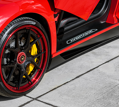 Фото дисков Strasse Wheels SM5R Deep Concave FS на Lamborghini Aventador
