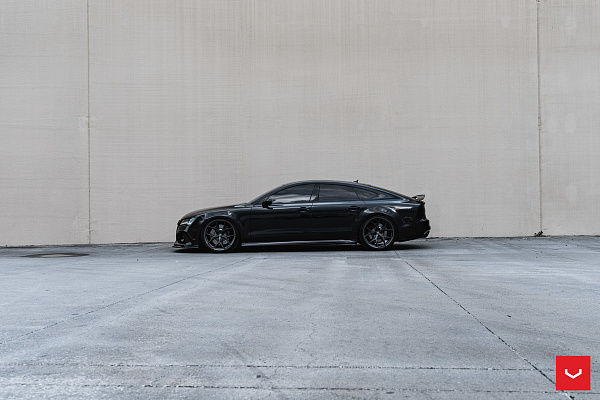 Фото дисков Vossen HF-5 Сатиновый графит на Audi A/RS 7 (4G)