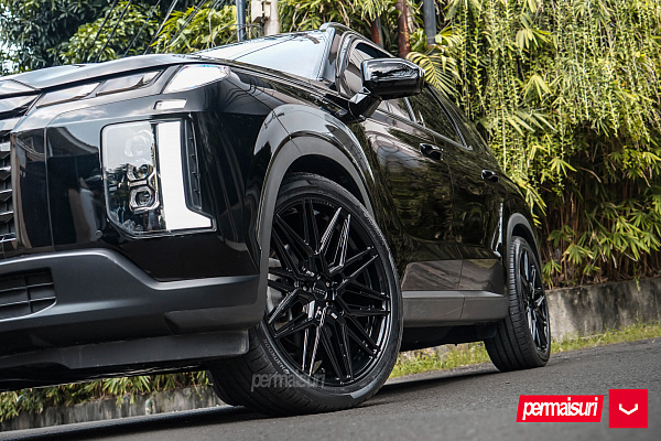Фото дисков Vossen HF-7 Черный глянец на Hyundai Palisade I