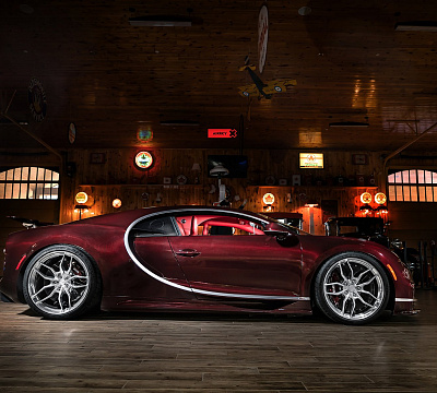 Фото дисков Anrky AN11 на Bugatti Chiron