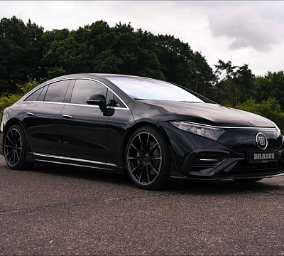 Фото дисков BRABUS Monoblock Z (Platinum Edition) на Mercedes-Benz EQS