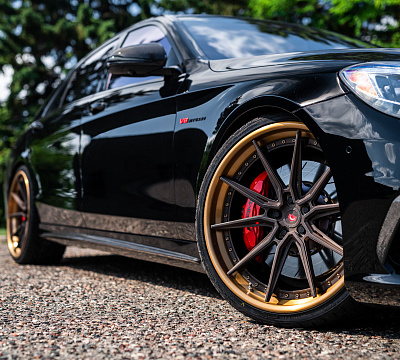 Фото дисков Vossen EVO-2R (3-Piece) на Mercedes-Benz S-Class (W222, C217)