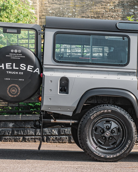 Фото дисков Rostyle Inspired RS Черный матовый на Land Rover Defender I
