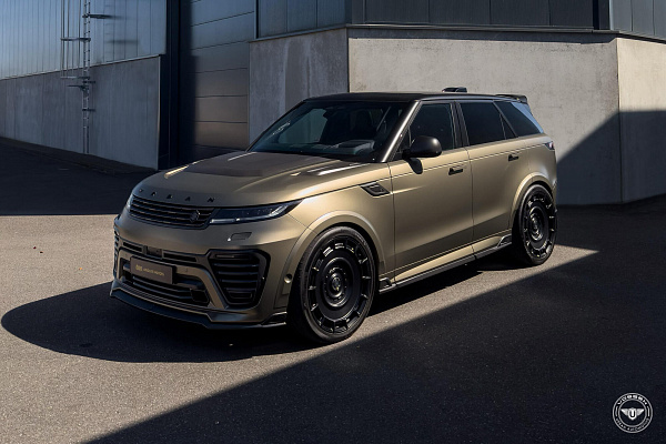 Фото дисков Vossen UV-7 Черный сатин на Land Rover Range Rover Sport III