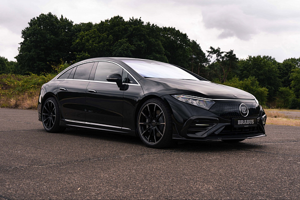 Фото дисков BRABUS Monoblock Z (Platinum Edition) Черный глянец на Mercedes-Benz EQS