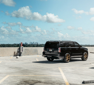 Фото дисков Vossen HF6-2 на GMC Yukon V