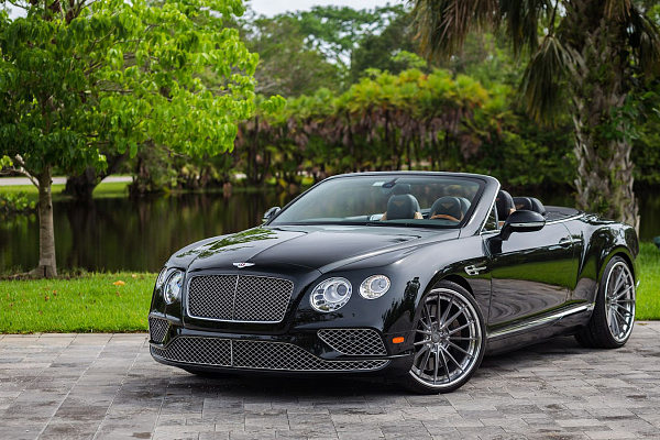 Фото дисков Anrky AN39 Глянцевый темный лак на Bentley Continental GT II