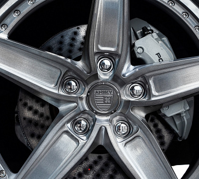Фото дисков Anrky AN35 на Porsche 911 VI