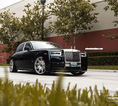 Фото дисков NOVITEC SP2 на Rolls-Royce Phantom