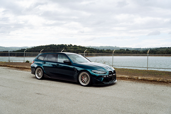Фото дисков HRE 520 Глянцевая шампань на BMW 3/M3 (G2x/G80)