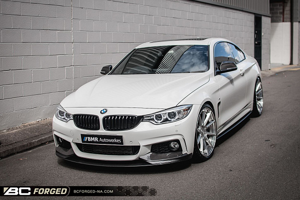 Фото дисков BC Forged HCS04 Глянцевый лак на BMW 4/M4 (F32/F82)
