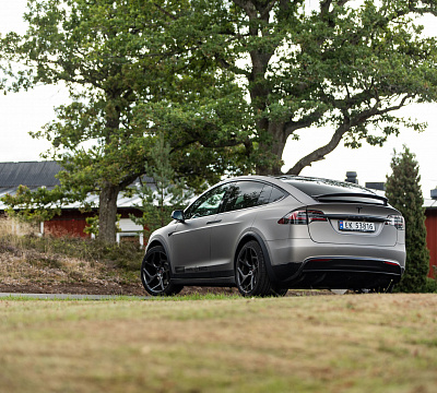 Фото дисков Vossen CG-205T на Tesla Model X