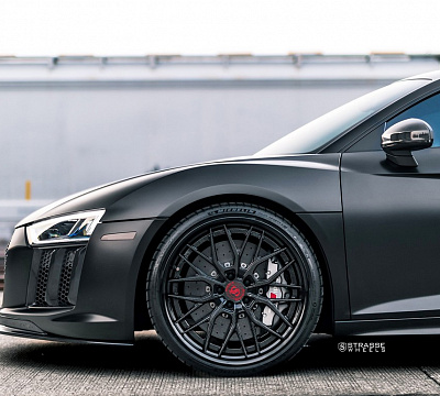 Фото дисков Strasse Wheels SV10M Deep Concave FS на Audi R8 (4S)