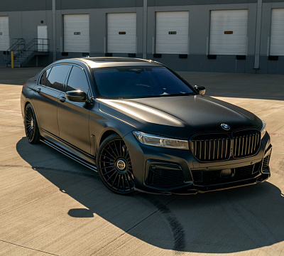 Фото дисков Vossen HF-8 на BMW 7 (G70)