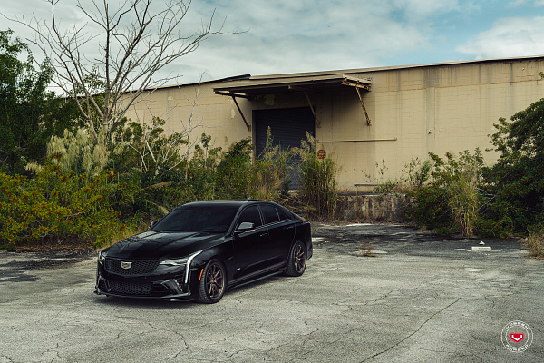 Фото дисков Vossen ML-X2 Сатиновая темная бронза на Cadillac CT4