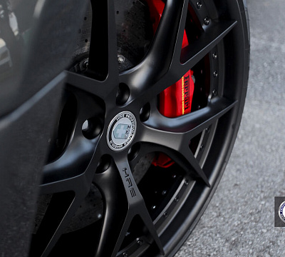 Фото дисков HRE S101 на Ferrari 599